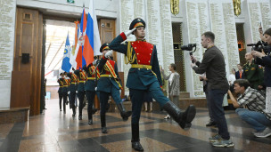 Военнослужащие роты почетного караула