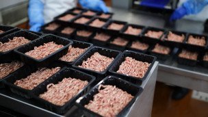 Производство свиного фарша на мясоперерабатывающем комбинате