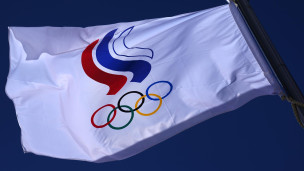 Флаг Олимпийского комитета России