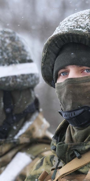 Военнослужащие РФ проходят военную подготовку