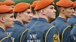 курсанты мчс россии