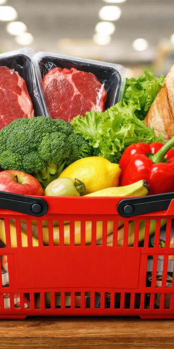 корзина с продуктами