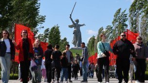 Mоnument"Rodina-mat'-zovet!"na-territorii-memorial'nogo-kompleksa"Geroyam-Stalingradskoy-bitvy"