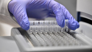 Пробирки в лаборатории 