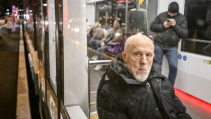 Пассажиры трамвая