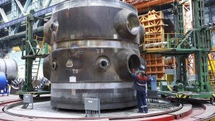 Отгрузка корпуса ядерного реактора для китайской АЭС