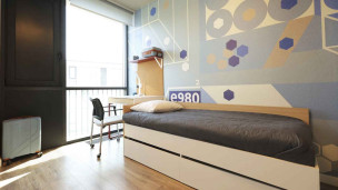 комната в новом общежитии