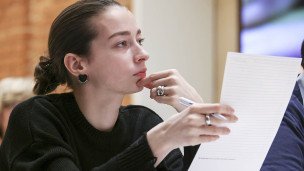 Участница акции Тотальный диктант