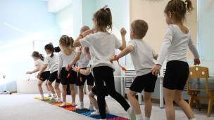 Занятия в сенсорной комнате в детском саду