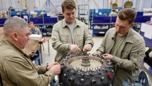 Производство газотурбинных двигателей для авиации