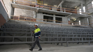 Строящаяся часть кампуса 