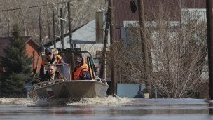 Половодье в Оренбургской области