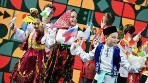 Старт Всероссийской детской Фольклориады