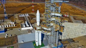Ракета на космодроме