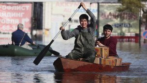 Половодье в Оренбургской области
