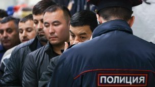 Рейд по проверке документов у мигрантов