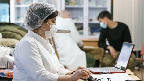 Работа медицинского отряда 
