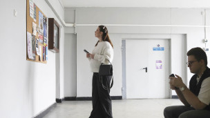 беременная студентка