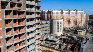 Недостроенный жилой комплекс 
