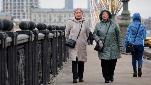 Горожане на прогулке