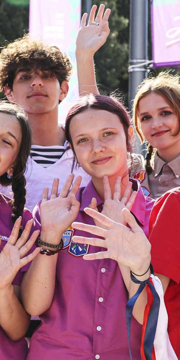 Дети в лагере