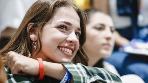 Студенты на лекции 