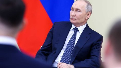 Президент РФ Владимир Путин во время встречи