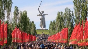Празднование Дня Победы в Волгограде
