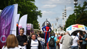 Участники Международного туристического форума Путешествуй!