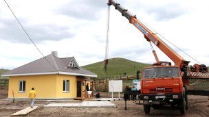 Строительство частного дома на участке