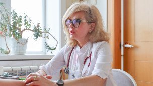 Пациент на приеме у врача