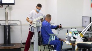 Реабилитация пациента в центре амбулаторной медицинской помощи для участников СВО.