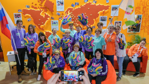 Фотографирование волонтеров