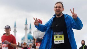 Участник на марафоне