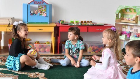 Дети в детском саду