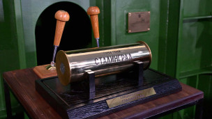 Закладка атомного ледокола "Сталинград" в Санкт-Петербурге