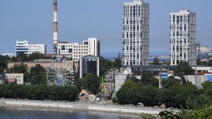 Виды с высоты птичьего полета Владивостока