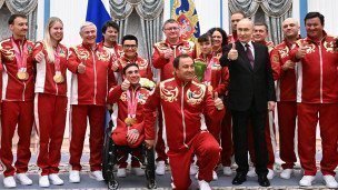 Вручение госнаград российским паралимпийцам