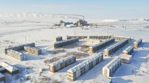 Вид на поселок Заполярный