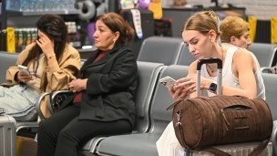 Обстановка в аэропорту