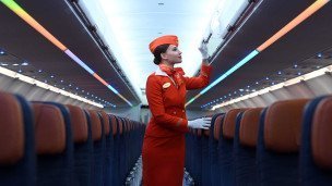 Стюардесса авиакомпании «Аэрофлот»