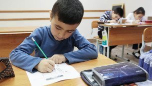 Ученик в школе