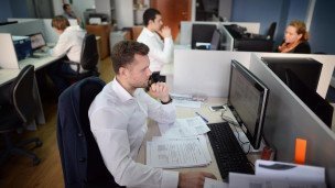 Сотрудники на рабочем месте