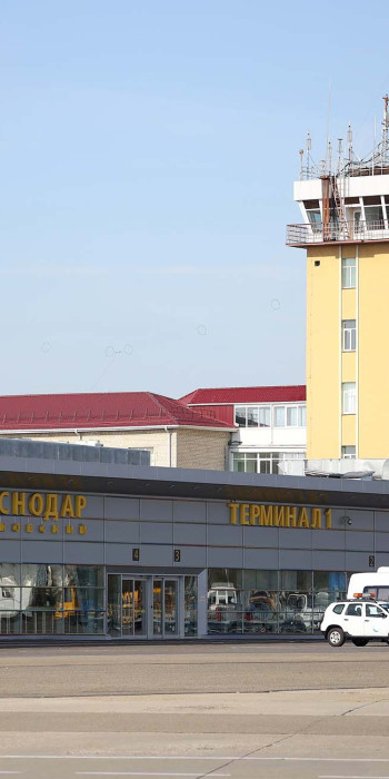 Здание аэропорта Пашковский в Краснодаре