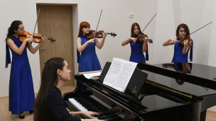 Занятия в детской музыкальной школе