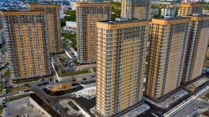 Новостройки в микрорайоне