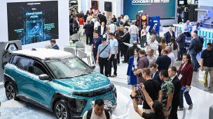 Автомобиль Атом на Иннопром