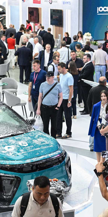 Автомобиль Атом на Иннопром