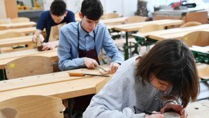 На занятиях в средней общеобразовательной школе