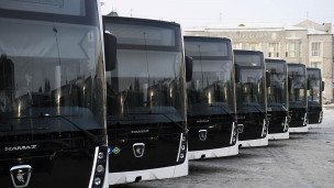 Новые автобусы в муниципальном автопарке